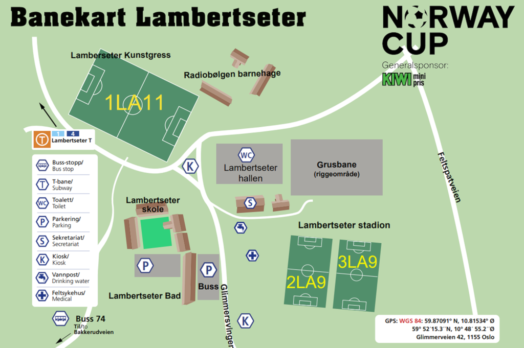 Justeringer i Norway Cup-oppsettet